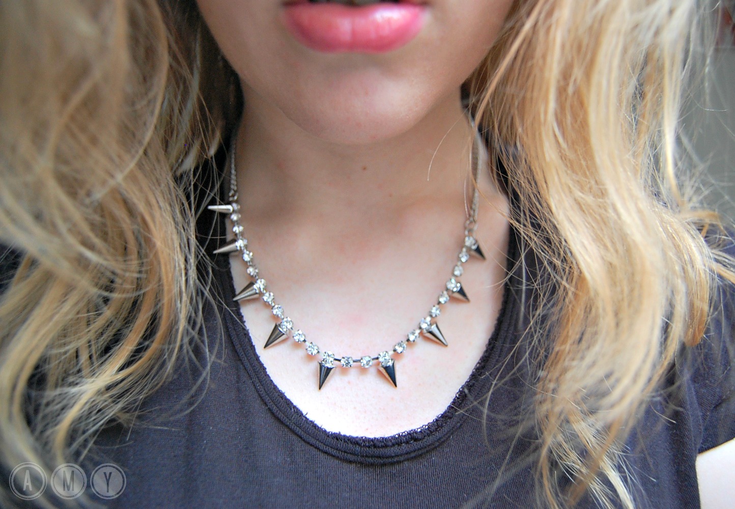 Miss Selfridge || Spike Rhinestone Collar Miss Selfridge || Spike Rhinestone Collar